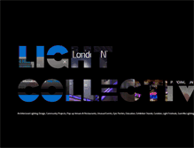 Tablet Screenshot of lightcollective.net